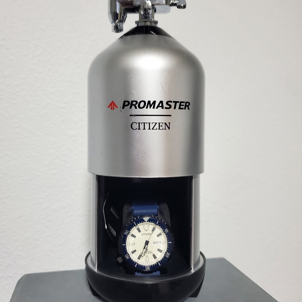 Citizen Promaster Watch with Blue Strap